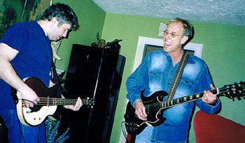 Dutch and Fletch workin' it out