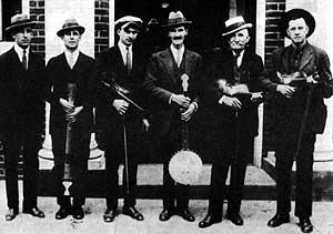 Second From the Right Uncle Am Stuart and Fiddlin' John Carson