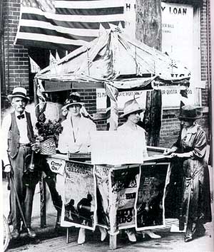 Uncle Am Stuart Selling War Bonds